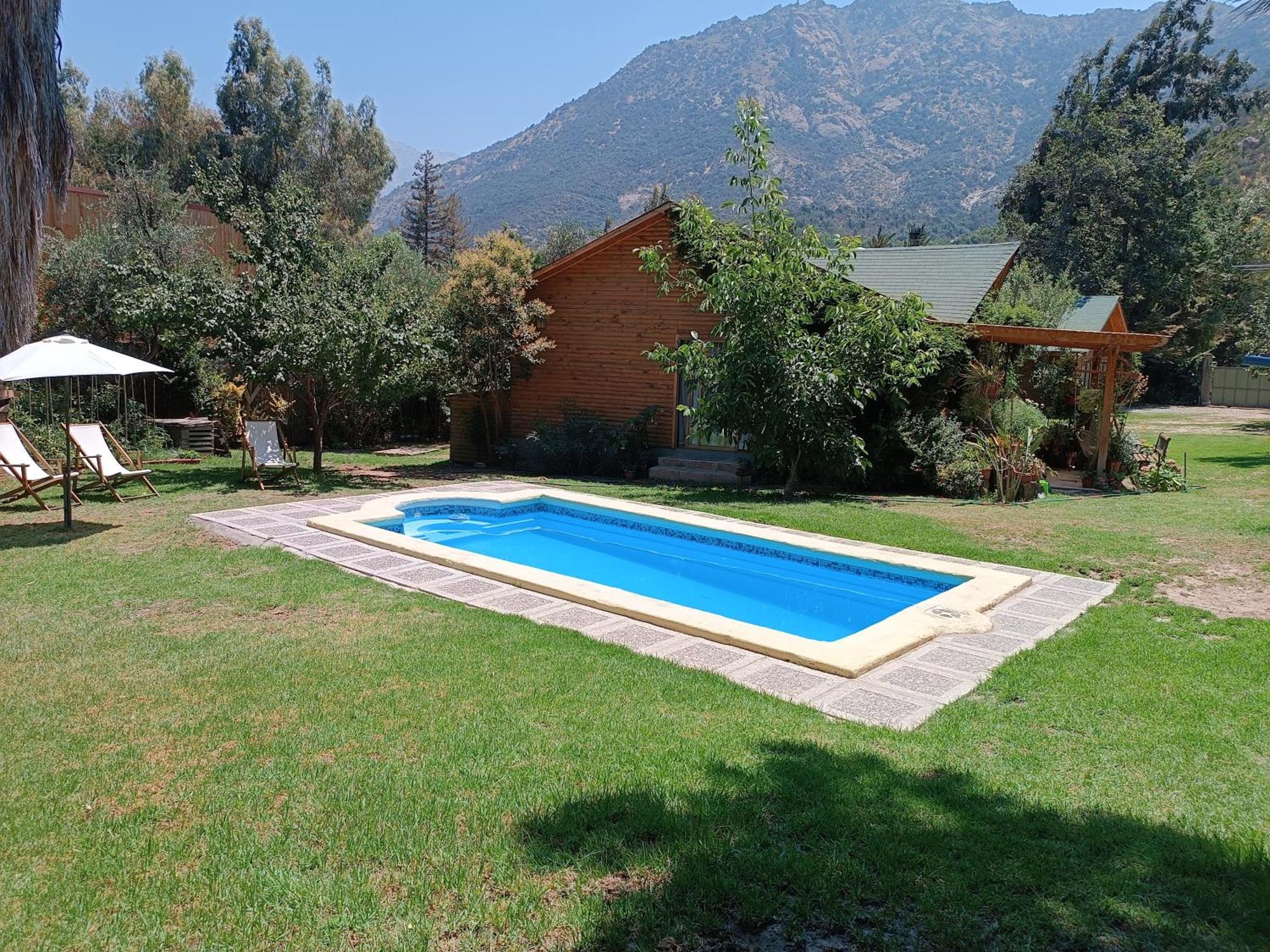 Cabana El Tiempo Es Arte San José de Maipo Esterno foto